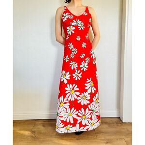 Vintage Jack Hartley 70s Daisy Dress